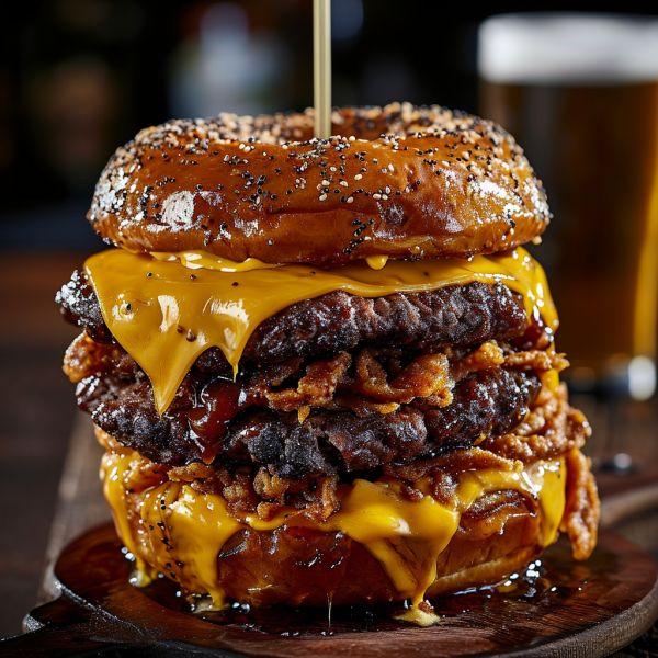 Brisket cheddar BBQ
