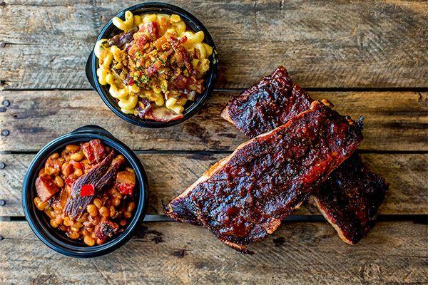Baby back rib platter