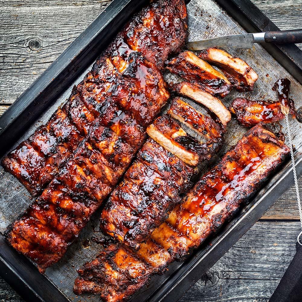 All-you-can-eat baby back ribs at 322BBQ
