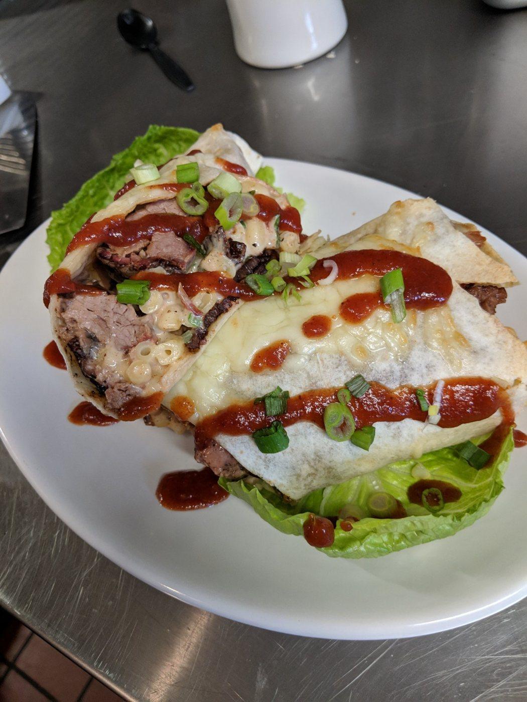 1½ pound brisket burrito
