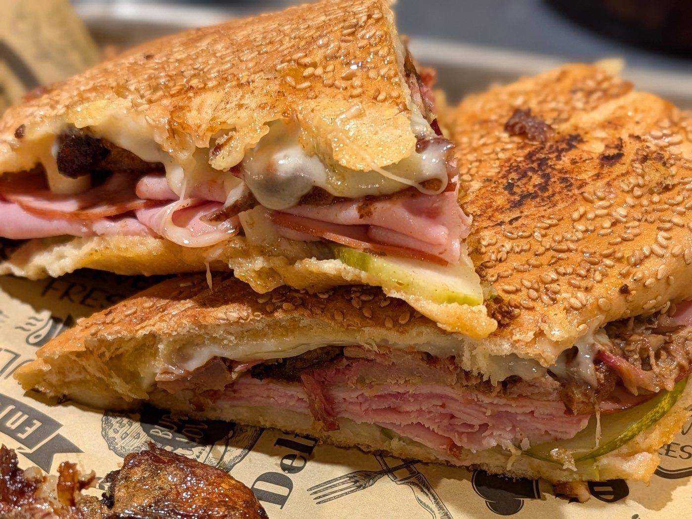 The Cuban sandwich - Sandwiches at 322 BBQ Wilmington
